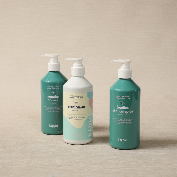 Eucalyptus leaf liquid soap