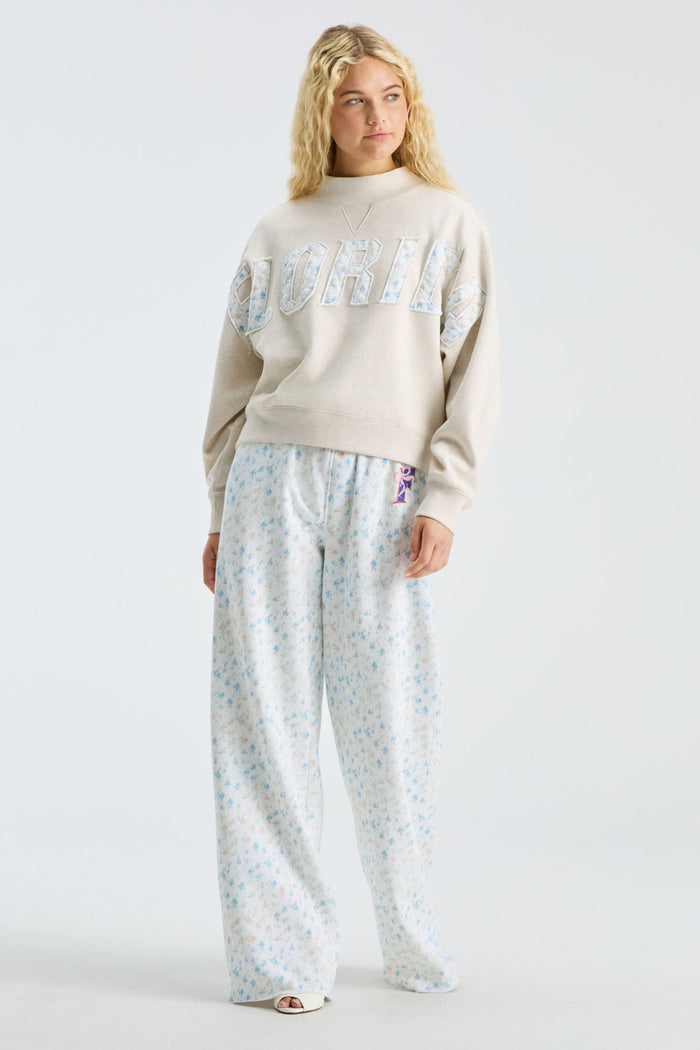 Fanatics Crew Neck - BLUE CRUSH HEATHER