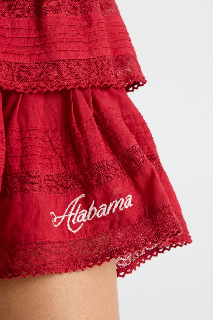 Fanatics x LoveShackFancy Ruffle Mini Skirt