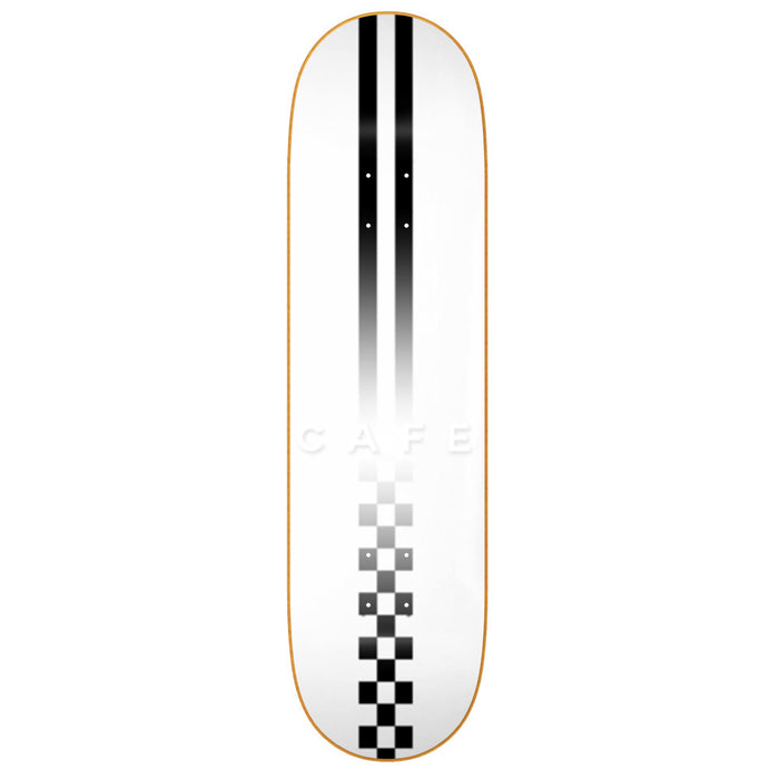 Fast Check Embossed Deck - White