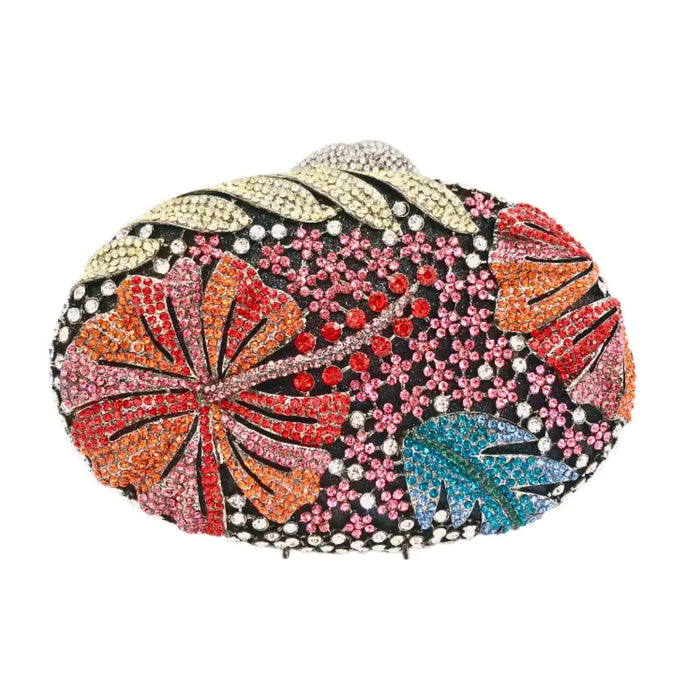 Luxury Conch Shell Rhinestone Evening Clutch Bag HB036 Sheer Fairy