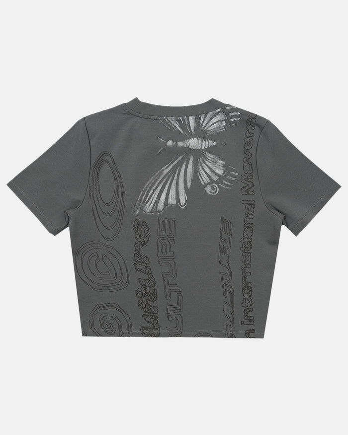 FLYING TEE HEAVY GREY - COLD CULTURE