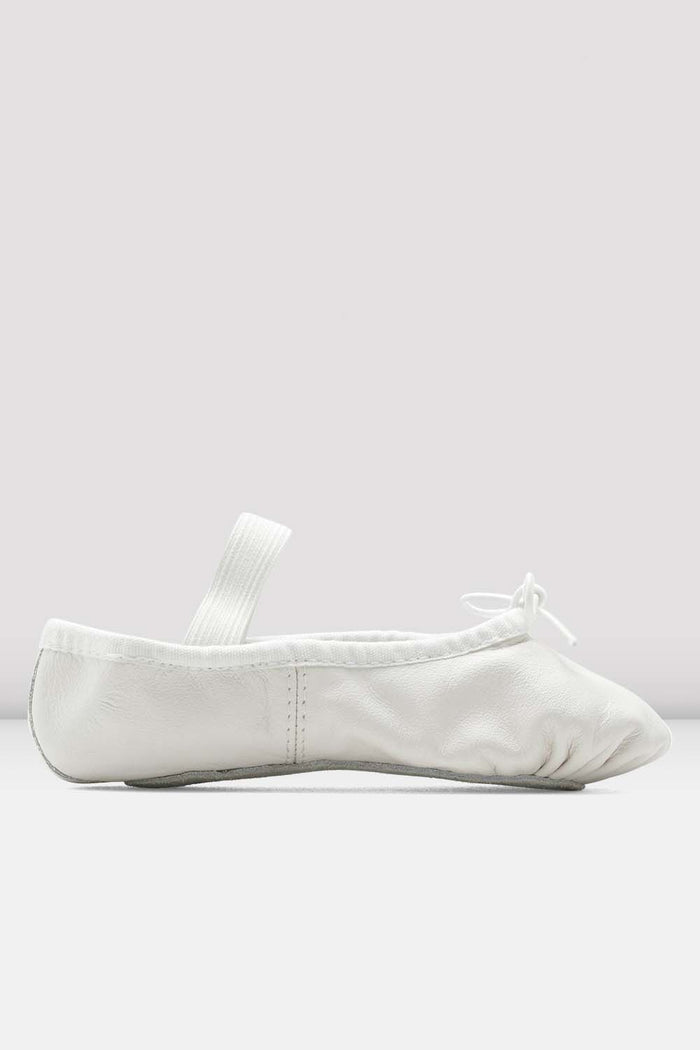 Girls Dansoft Leather Ballet Shoes
