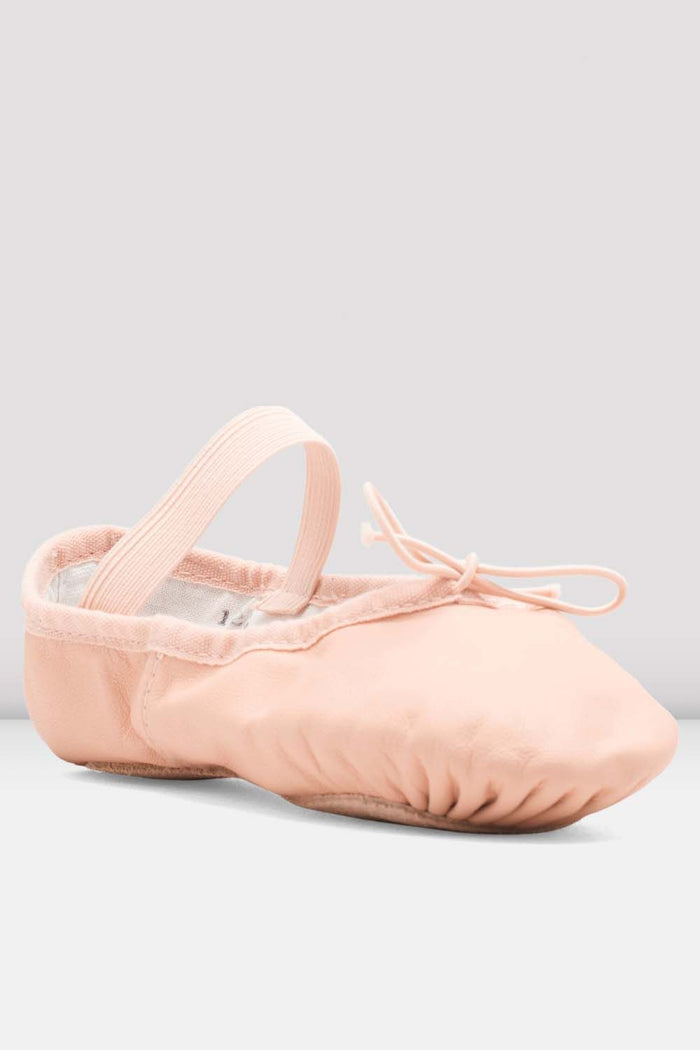 Girls Dansoft Leather Ballet Shoes