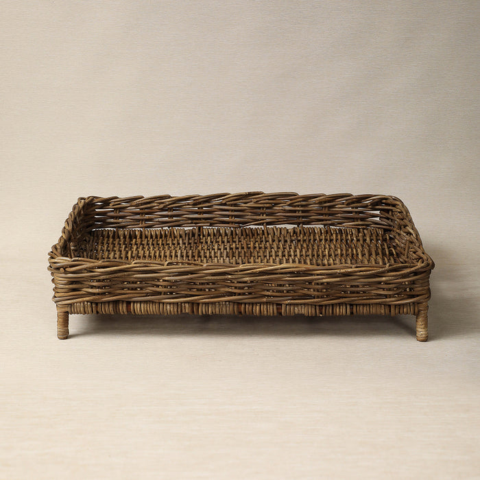 Grey Willow Woven Trays