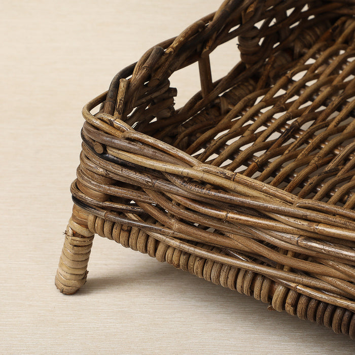 Grey Willow Woven Trays