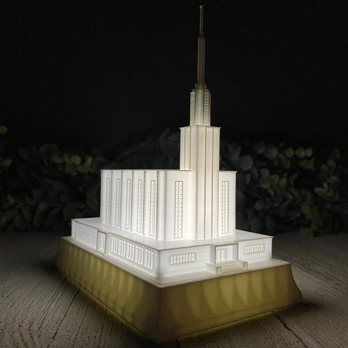 Hamilton New Zealand Temple Night Light