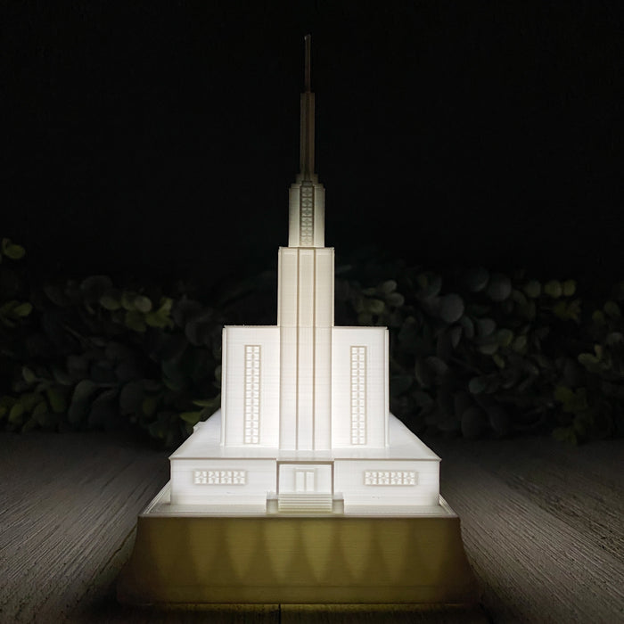 Hamilton New Zealand Temple Night Light
