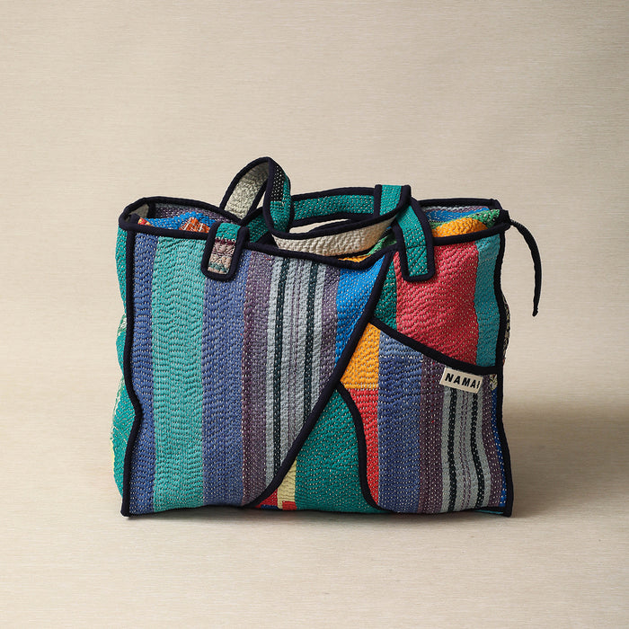 Handmade Kantha Raksa Tote