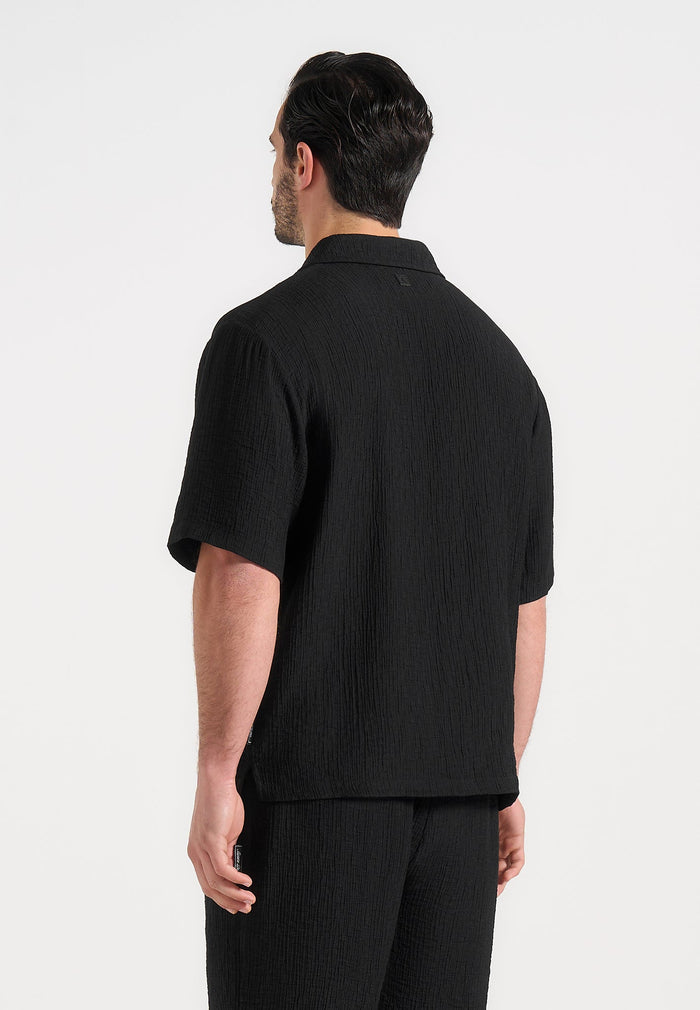 harley-unisex-textured-revere-shirt-black