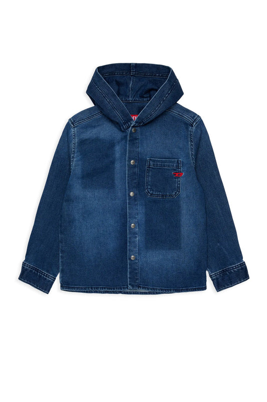 Hooded shirt in shadow-effect JoggJeans