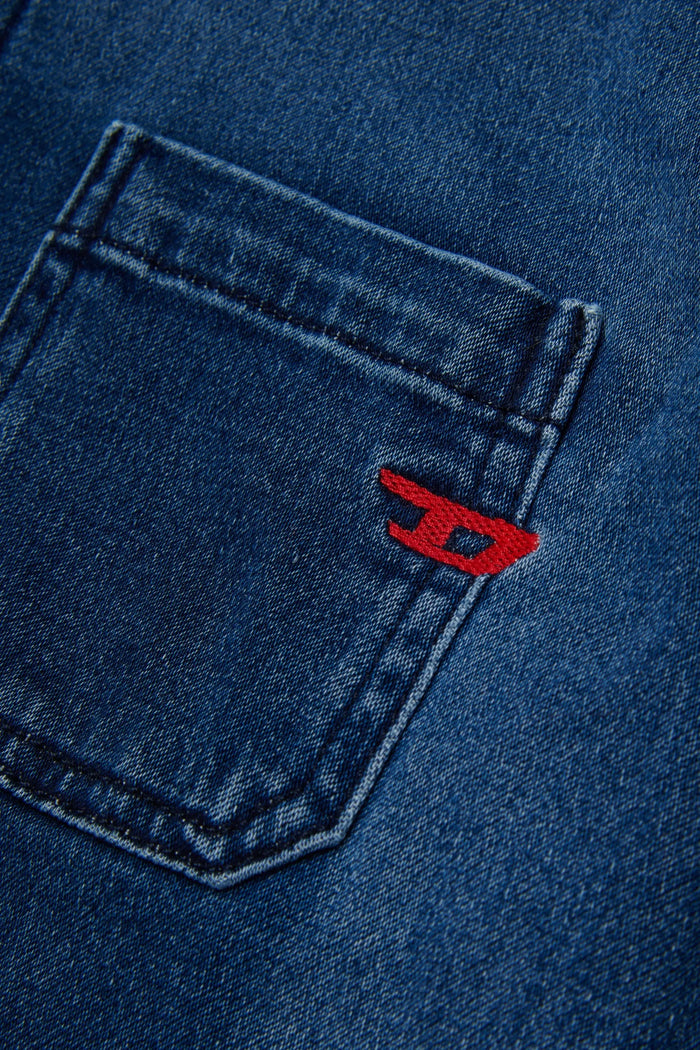 Hooded shirt in shadow-effect JoggJeans