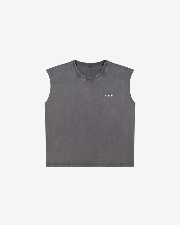 Hot & Unbothered Tank | Washed Grey