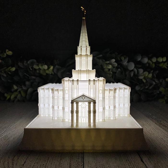 Houston Texas Temple Night Light
