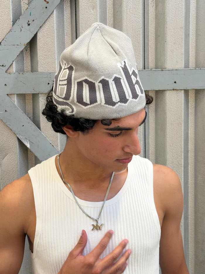Jacquard Beanie | Charcoal