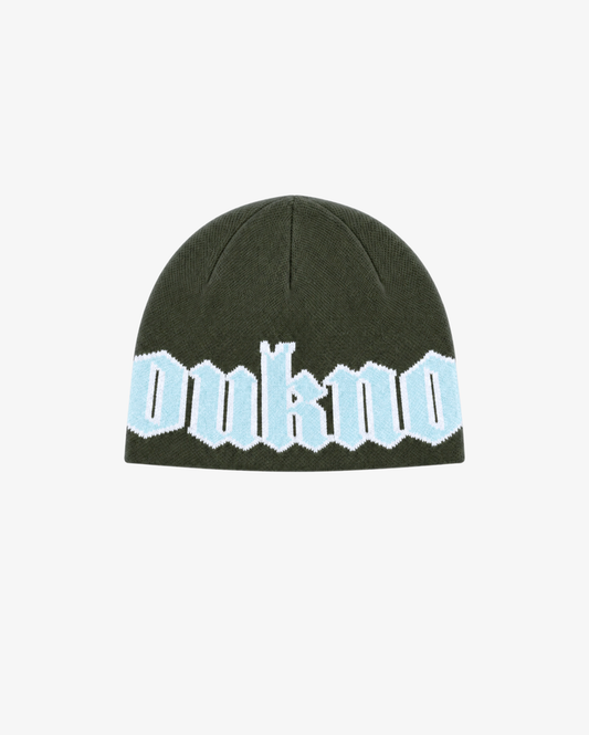 Jacquard Beanie | Olive