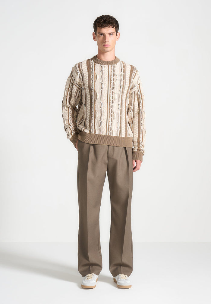 jacquard-cotton-knit-jumper-beige
