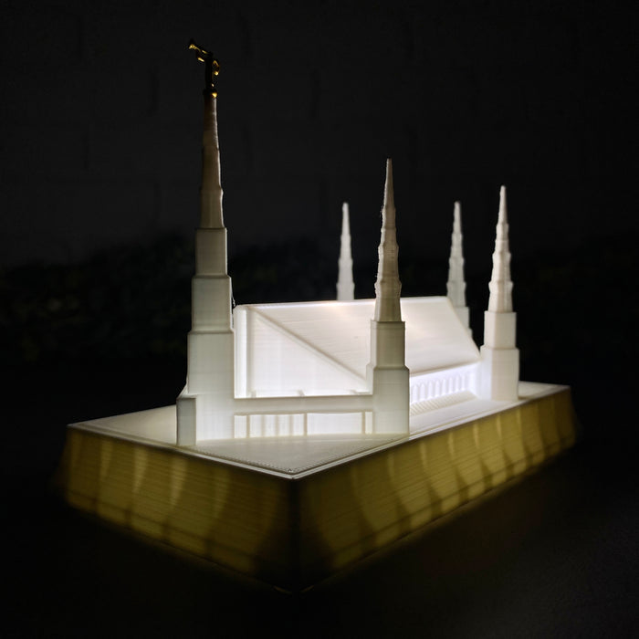 Johannesburg South Africa Temple Night Light