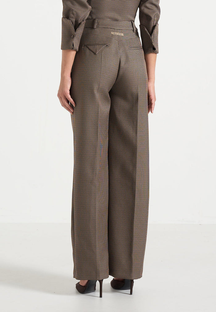 julie-houndstooth-twin-pleat-trousers-brown