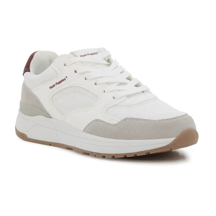Juno Sneakers White PU Mesh