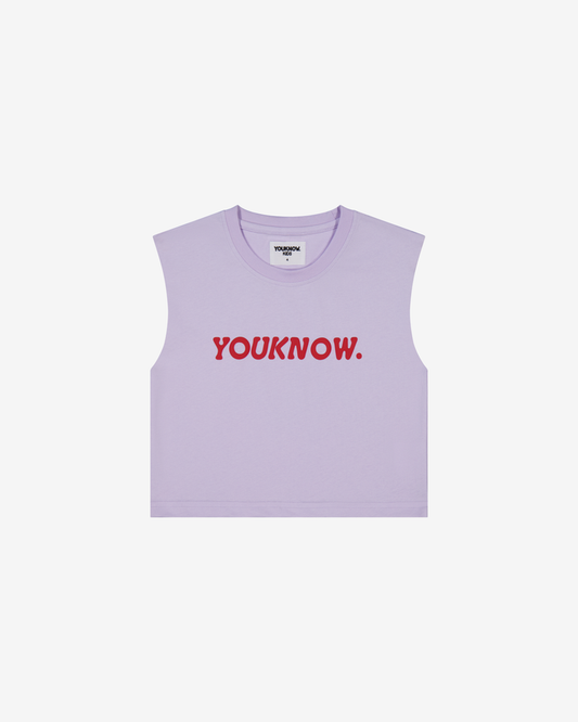 Kids Boxy Tank | Purple