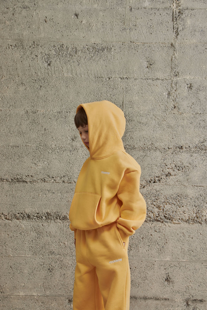 Kids Core Box Hoodie | Banana