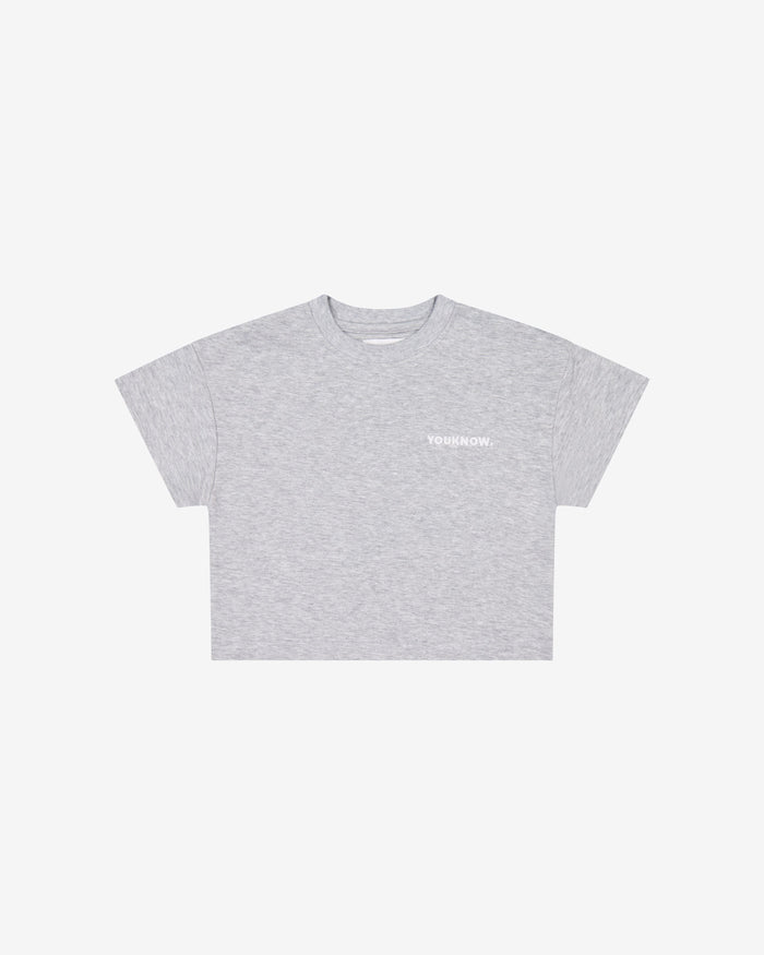 Kids Core Box Tee | GREY MARLE