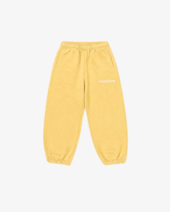 Kids Core Cuffed Sweatpants | Banana
