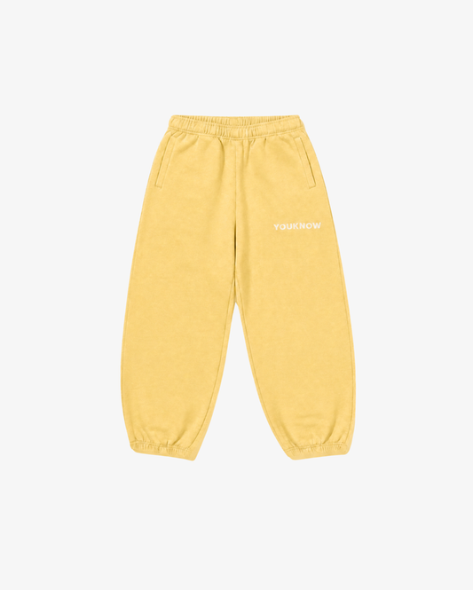 Kids Core Cuffed Sweatpants | Banana