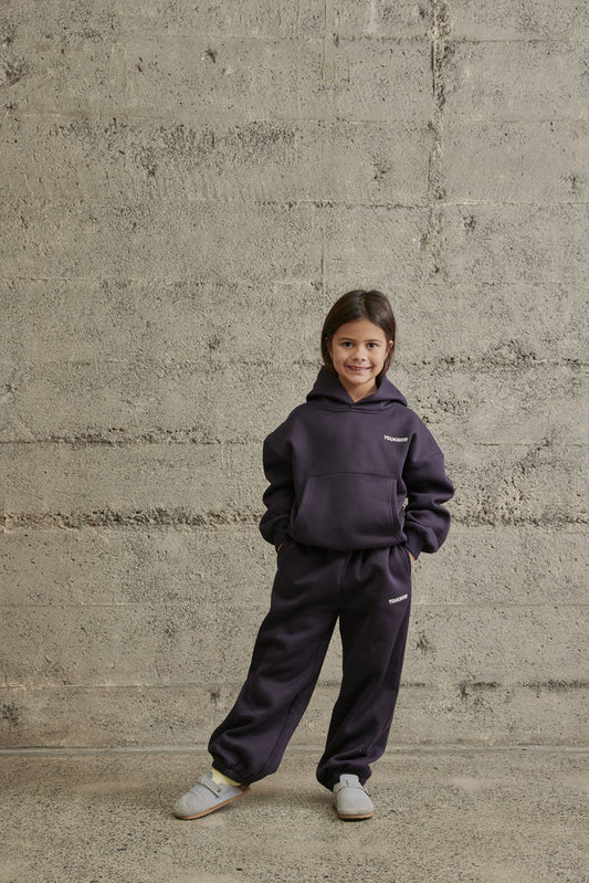 Kids Core Cuffed Sweatpants | Navy