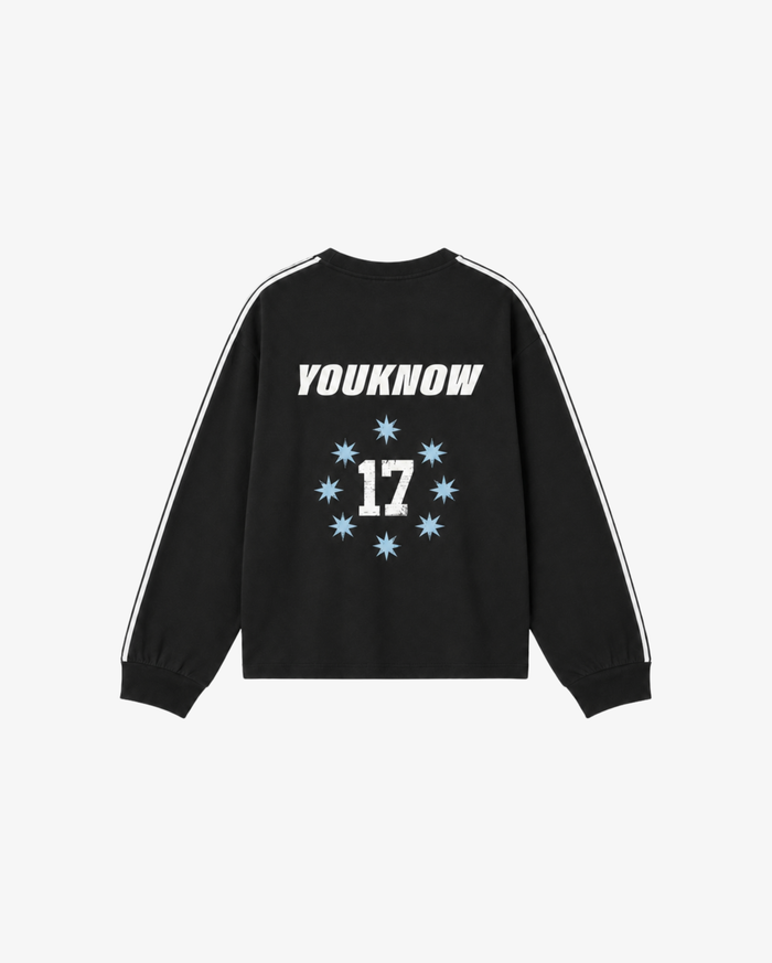 Kids Racing LS tee | Washed Black