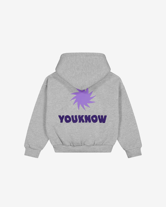 Kids Sunny Hoodie | Grey