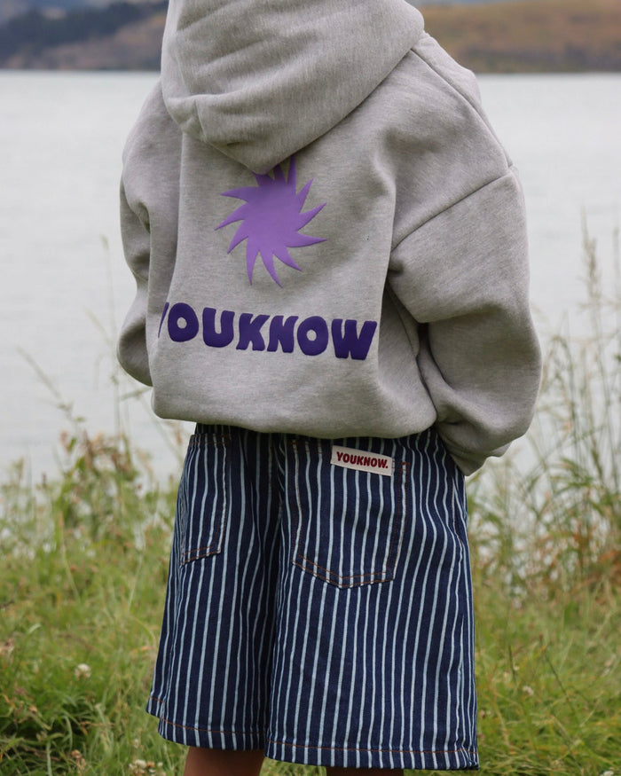 Kids Sunny Hoodie | Grey