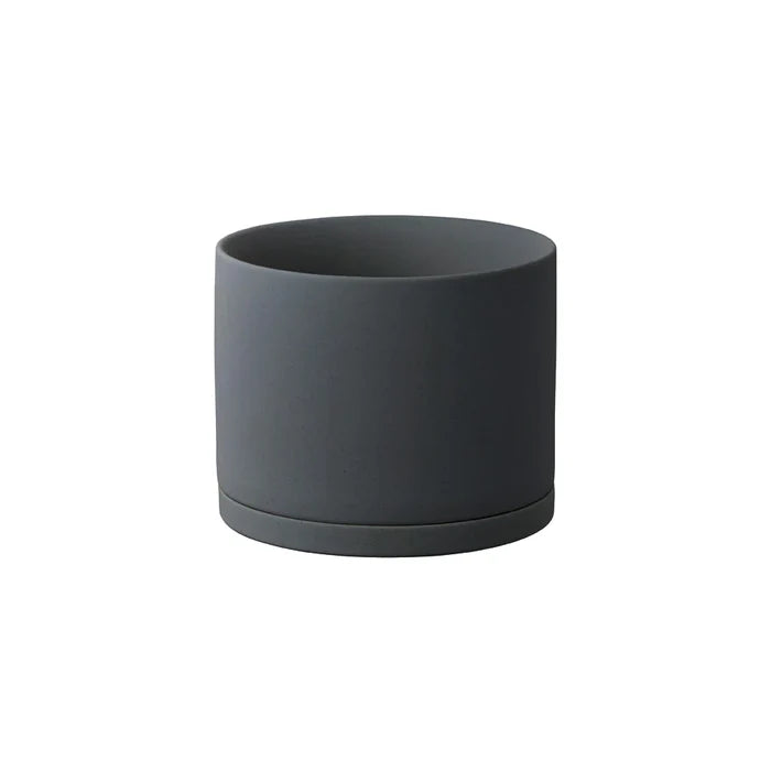 Kinto Plant Pot - Dark Gray