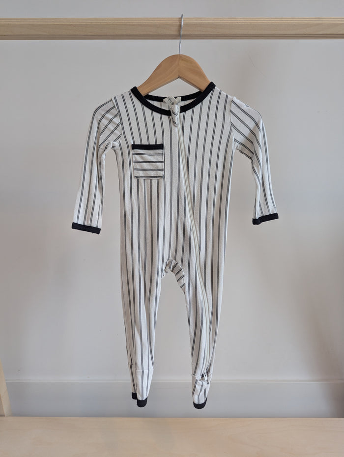 Kyte Footless Zip Romper (12-18M)