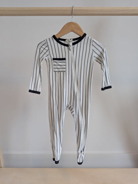 Kyte Footless Zip Romper (12-18M)