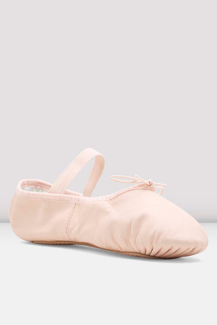 Ladies Dansoft Leather Ballet Shoes