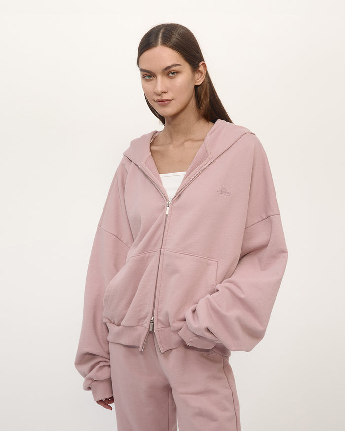 LANDON JACKET (UNISEX) DUSTY PINK