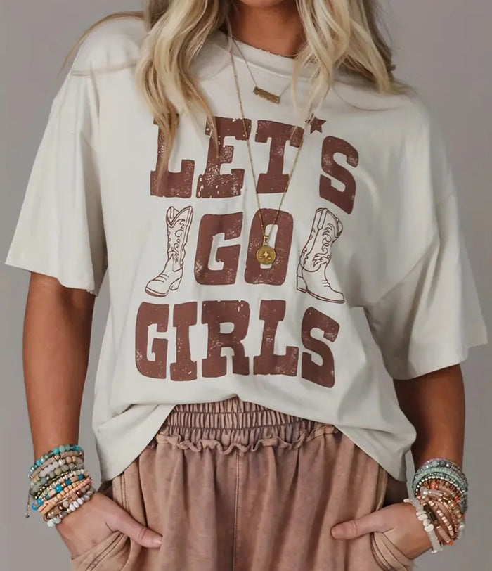 Let's Go Girls Top