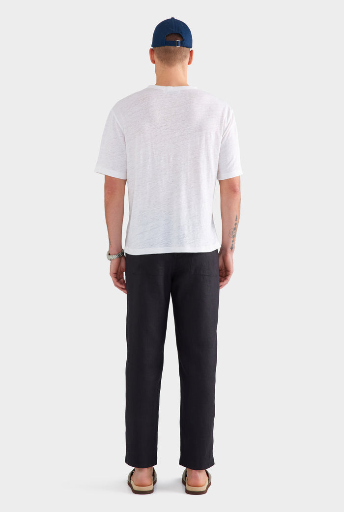Linen Standard T Shirt - White
