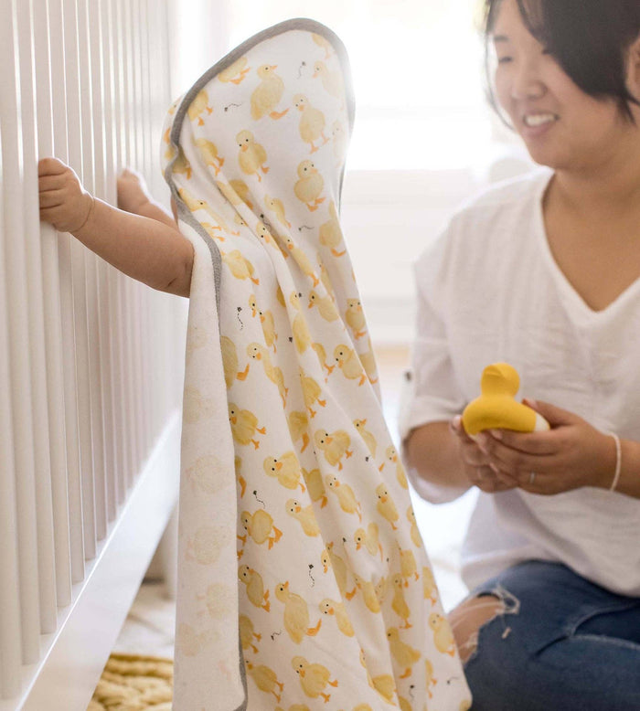 Little Ducks Organic Cotton Hooded Towels 2 Pack