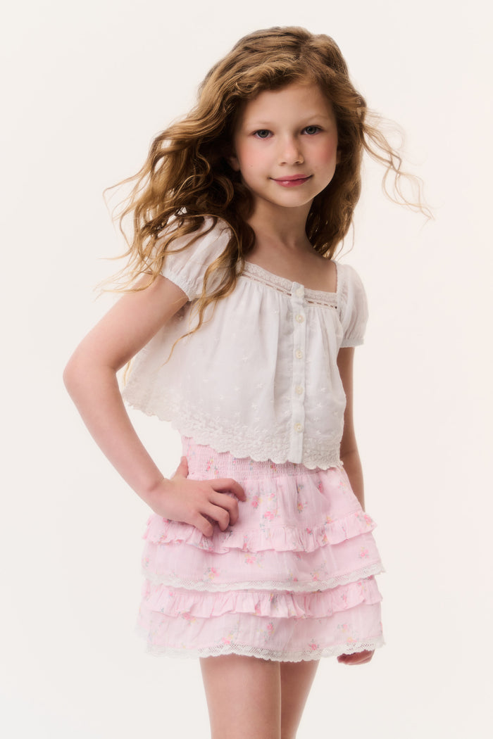Little Girls Ditsy Floral Billie Skirt