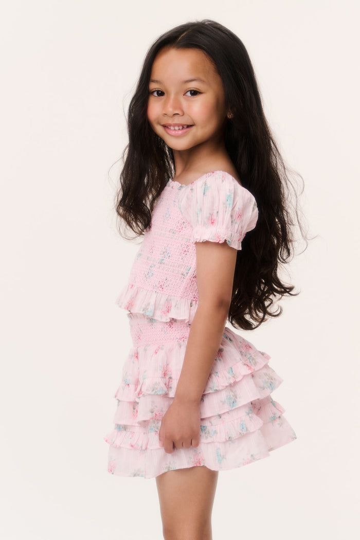 Little Girls Eau de Rose Fabielle Top