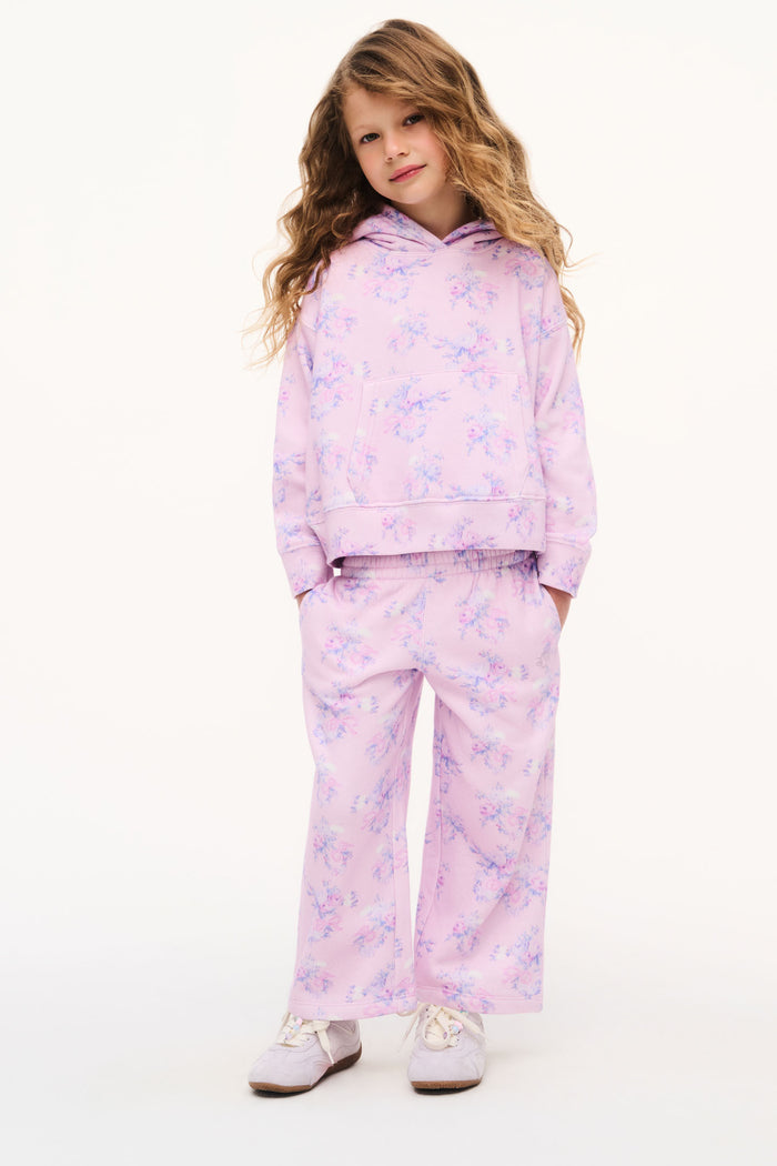 Little Girls Iced Mauve Selbie Sweatpants