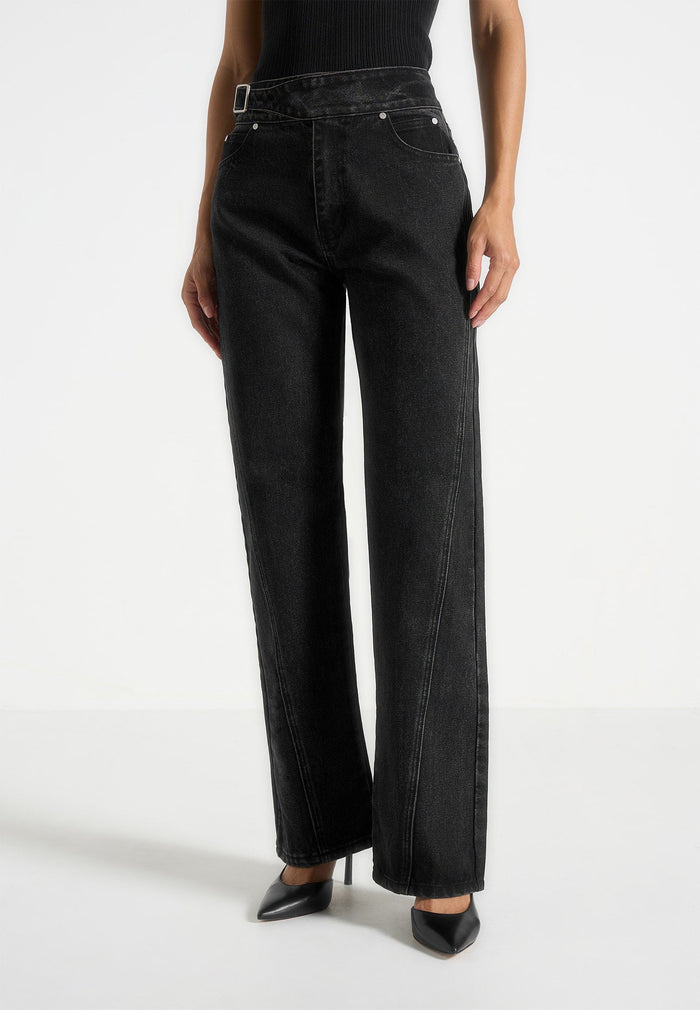 loane-twist-leg-boyfriend-jeans-with-waist-adjuster-washed-black