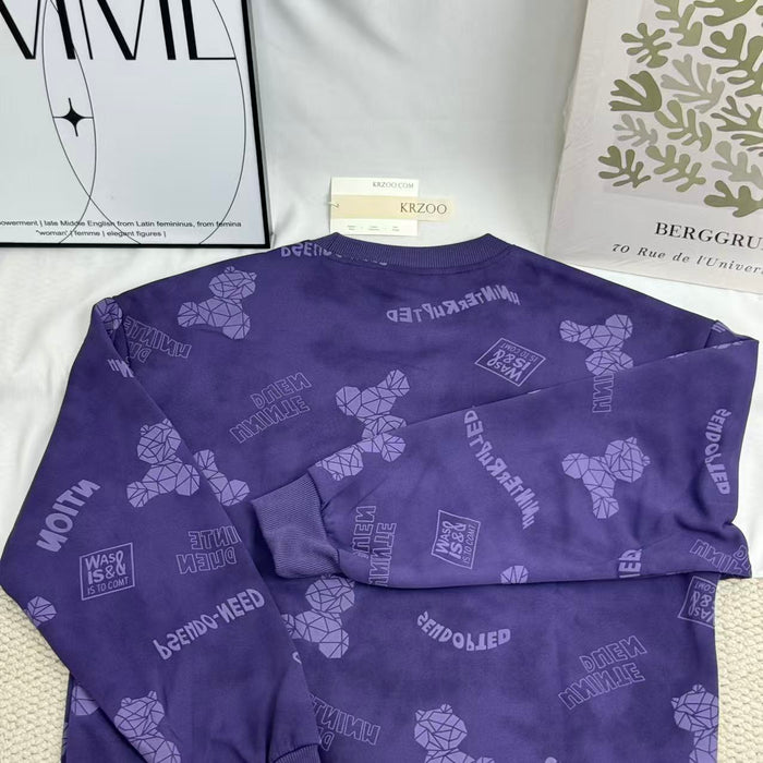 Loose-Fit Crew Neck Base Layer Top