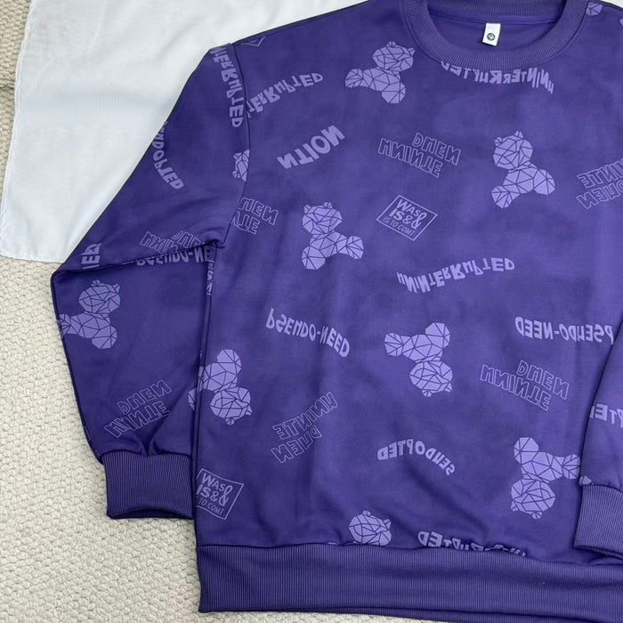 Loose-Fit Crew Neck Base Layer Top
