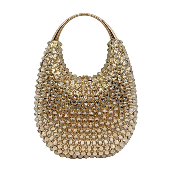 Luxury Conch Shell Rhinestone Evening Clutch Bag HB035 Sheer Fairy
