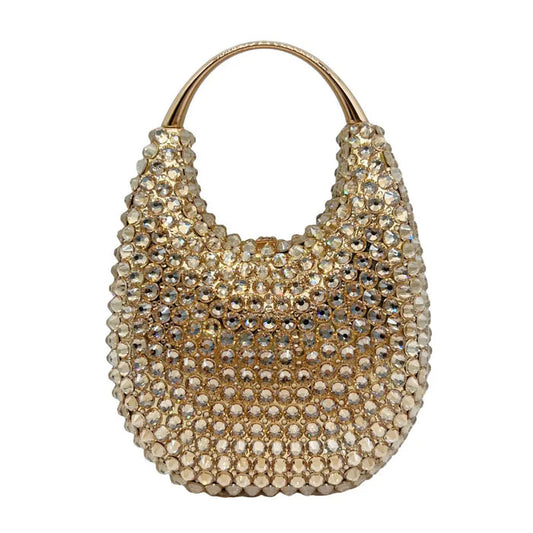 Luxury Conch Shell Rhinestone Evening Clutch Bag HB035 Sheer Fairy