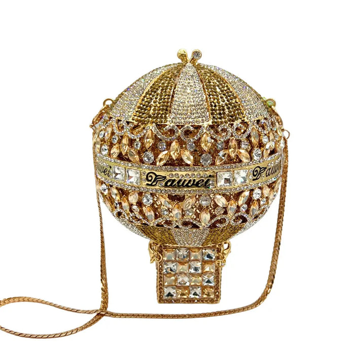 Crystal Camera Evening Clutch & Party Purse HB030 Sheer Fairy
